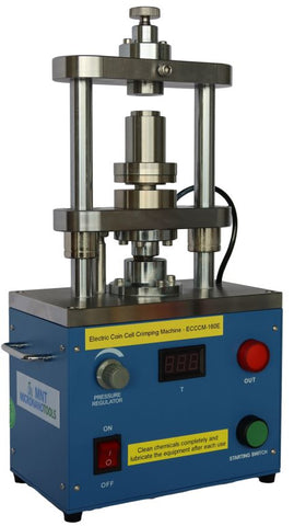 Electric Coin Cell Crimping Machine - ECCCM-160E - A Crimper for Glovebox