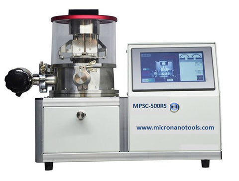 High-power Magnetron Plasma Sputter Coater, 500mA, Rotatable SH and option for thickness control