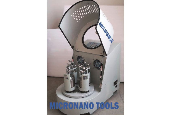 Planetary Ball Mill | Lubrication Free 2-year Wty, Inert gas