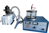 Plasma Sputter Coater with Vacuum Pump, Incl. Gold Target, Free shipping and two years Warranty