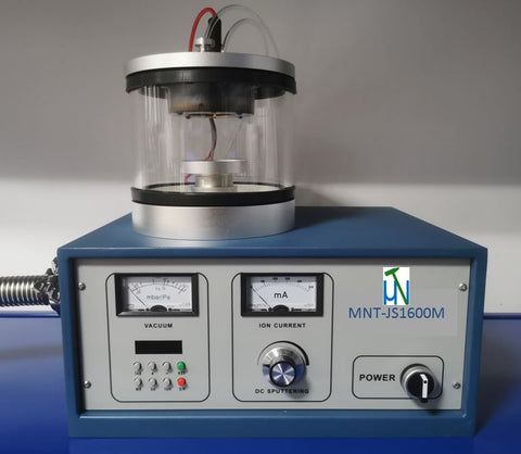Magnetron Plasma Sputter Coating System MNT-JS1600M with Vacuum Pump, Incl. Gold Target & 2 years Warranty