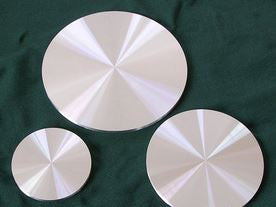High Purity Silver (Ag) Sputtering Target  50mm dia x 0.5mm - STA-50-05