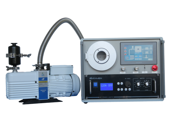 協和プラズマ　プラズマスーパー　PLASMASURER Plasma Cleaner MNT-PC-2 of 13.56MHZ with Vacuum Pump, Quartz