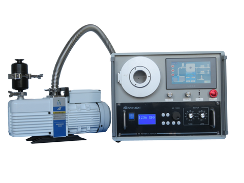 Plasma Cleaner MNT-PC-2 of 13.56 MHZ with Quartz Chamber, Vacuum Pump & Two-year Warranty