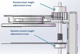 Rotatable Thermal Evaporating Coater MNT-TEC-1800