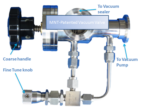 Rotatable Quartz Ampoule/Tube Vacuum Sealer – QAVS-100