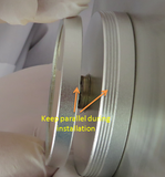 Target/source holder or support and fixing ring set for MNT-JS1600 Plasma Sputter Coater